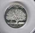 1999-S 25C Connecticut Silver PR70DCAM