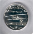 2001-S 25C North Carolina Silver PR70DCAM