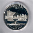 2005-S 25C Minnesota Silver PR70DCAM