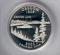 2005-S 25C Oregon Silver PR70DCAM