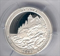 2012-S 25C Acadia NP - Silver First Strike PR70DCAM