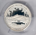 2013-S 25C White Mountain NP-Silver First Strike PR70DCAM
