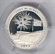 2013-S 25C Fort McHenry NP - Silver First Strike PR70DCAM