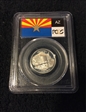 2008-S 25C Arizona Silver PR69DCAM