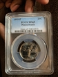 1999-P 25C Pennsylvania MS65