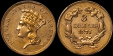 1877 $3 MS62