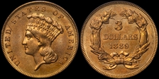 1889 $3 MS64