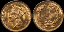 1882 $3 MS64
