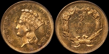 1880 $3 MS63