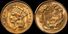 1878 $3 MS64