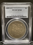 1889-CC $1 XF40