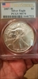 2007-W $1 Burnished Silver Eagle First Strike SP70
