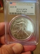 2015-W $1 Burnished Silver Eagle First Strike SP70