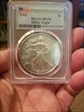2003 $1 Silver Eagle First Strike MS70