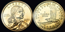 2002-P SAC$1 MS69