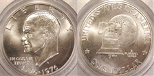 1976-S $1 Silver MS68