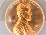 1969-S 1C PR64RD
