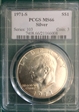 1971-S $1 Silver MS66