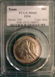 1934 50C Texas MS65