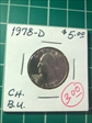 1978-D 25C Washington Quarter BU