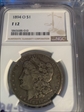 1894-O $1 morgan dollar F12