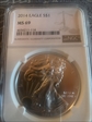 2014 $1 silver eagle MS69