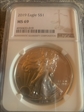 2019 $1 silver eagle MS69
