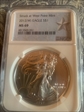 2012-W $1 silver eagle MS69