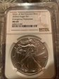 2020-S $1 silver eagle MS69 Emerg. prod. 
