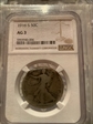 1916-S 50c walking liberty half dollar AG3