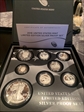 2016-S silver $1 50c 25c x5 10c limited edition set proof