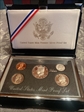 1996-S silver 5 piece set Premier Silver Set proof