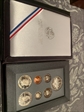 1989-S 7 piece set Prestige Set proof