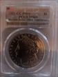 2021-CC Privy $1 Morgan Dollar 100th Anniversary First Day of Issue MS69