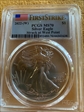 2022-(W) $1 Silver Eagle Struck at West Point First Strike MS70