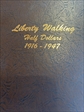1916-1947 .50c liberty walking half dollars  raw coins