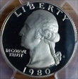 1980-S 25C PR69DCAM