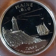 2003-S 25C Maine PR69DCAM