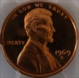 1969-S 1C PR68CAM