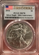 2016 $1 Silver Eagle Silver Eagle - 30th Anniversary First Strike MS70