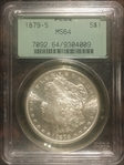 1879-S $1 MS64