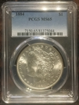 1884 $1 MS65