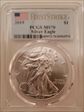 2019 $1 Silver Eagle First Strike MS70