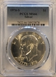 1976-S $1 Silver MS66
