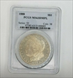 1888 $1 MS63DMPL