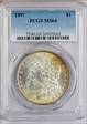 1897 $1 MS64