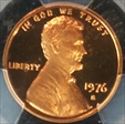 1976-S 1C PR69DCAM