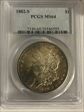 1882-S $1 MS64