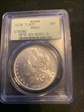 1878 7/8TF $1 Strong MS63