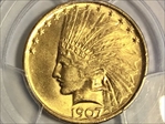 1907 $10 Indian MS63
